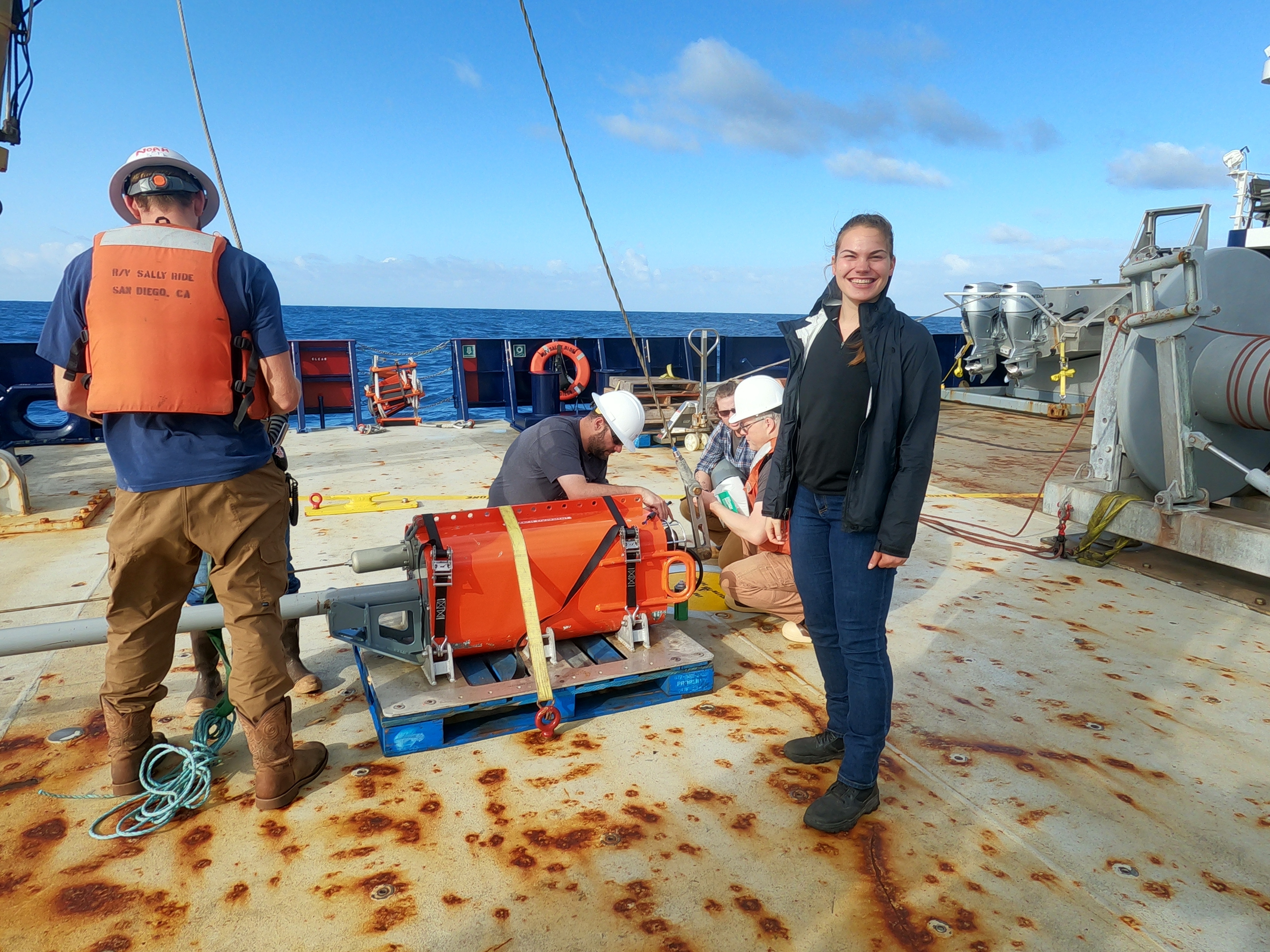 Madeline with HF probe